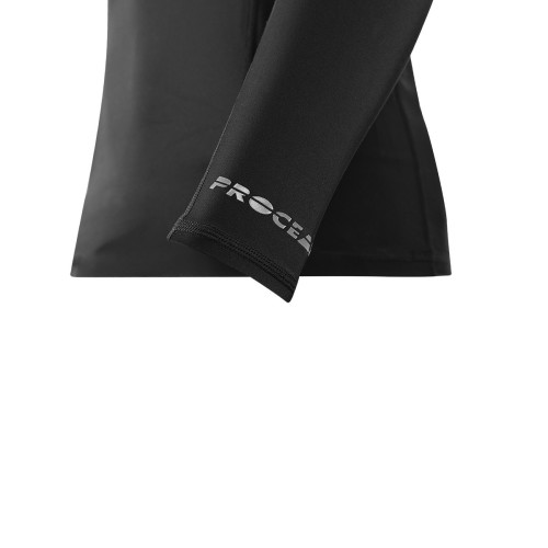 Lycra heren diver longsleeve - zwart
